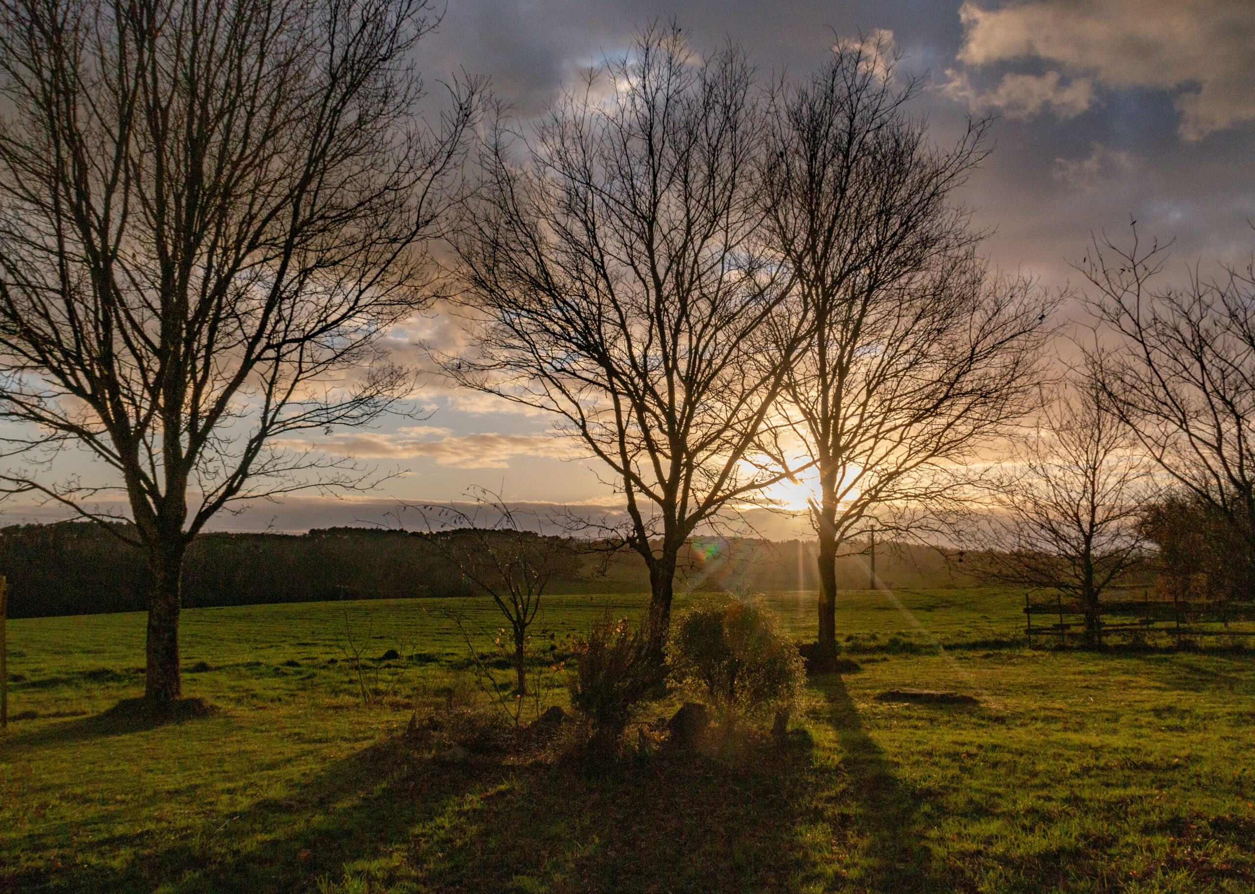 Coucher de soleil 01/2022, Saint-Dolay