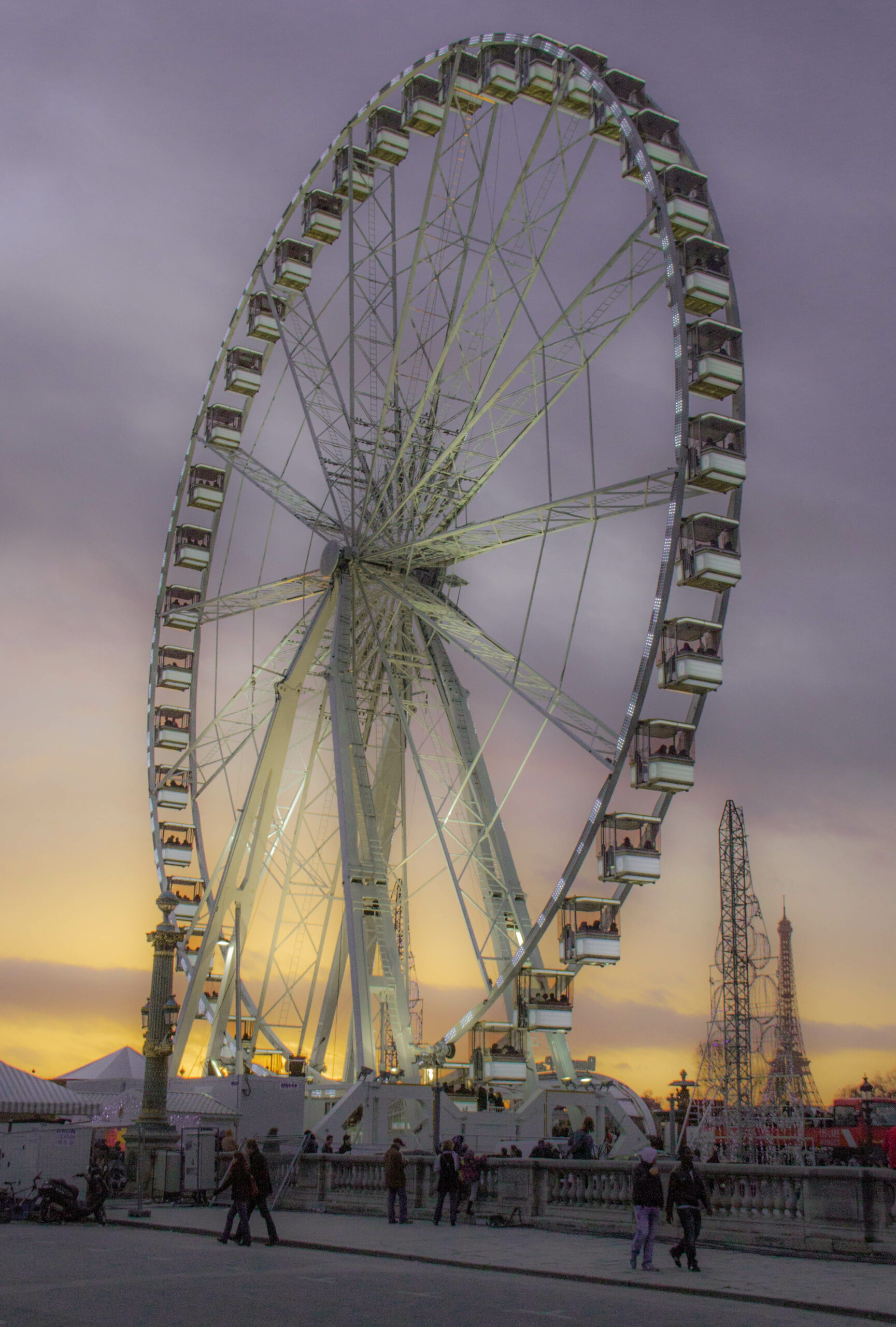 Paris, place de la Concorde, la Grande Roue